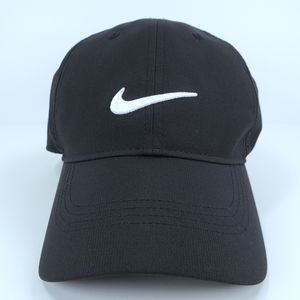 Nike Mens Black Legacy91 Dri Fit Golf Cap Hat OS
